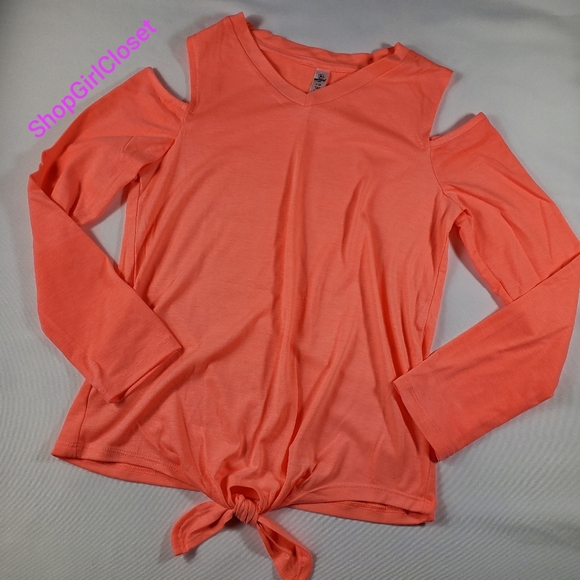 90 Degrees Cold Shoulder Top Girls Large